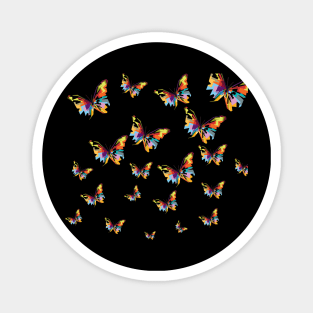 Butterfly pattern Magnet